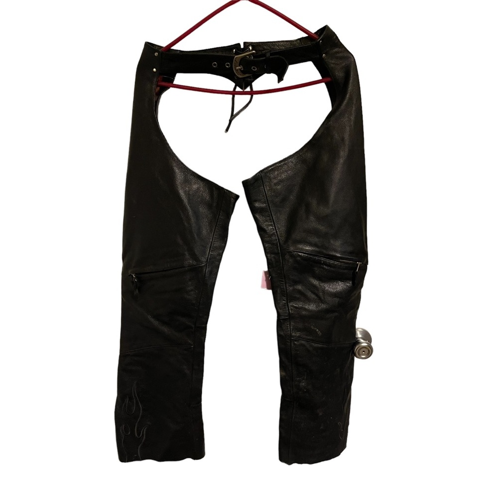 Power Trip Leather Chaps
